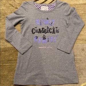 BearTwo “Newly Classical & Sweet” Gray Top